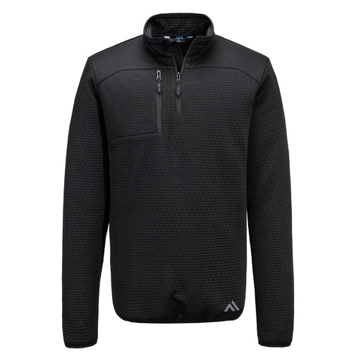 Sweat texturé col zippé KX3 – Portwest KX376