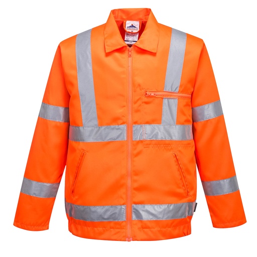Blouson haute visibilité orange RIS – Portwest RT40