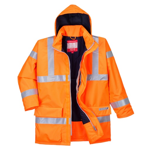 Parka ignifugée haute visibilité Bizflame Rain – Portwest S778