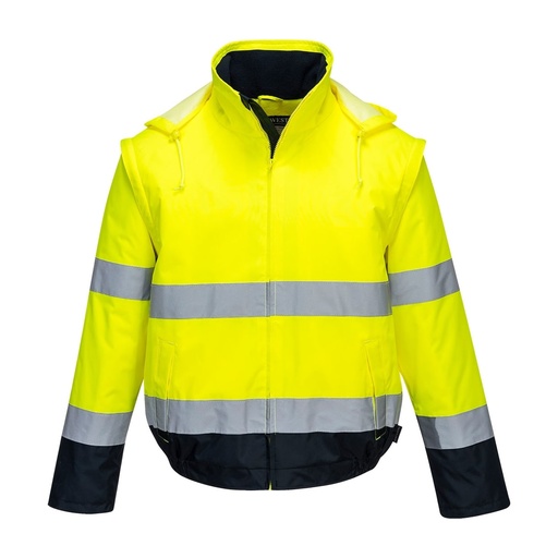 Blouson 2-en-1 haute visibilité contrasté – Portwest C464