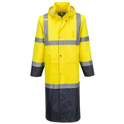 Manteau de pluie haute visibilité bicolore 122 cm – Portwest H446