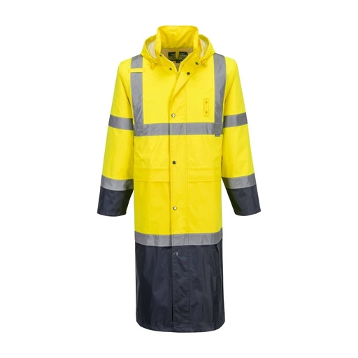 Manteau de pluie haute visibilité bicolore 122 cm – Portwest H446