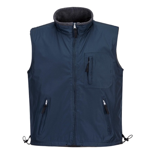 Bodywarmer réversible ripstop et polaire – Portwest S418