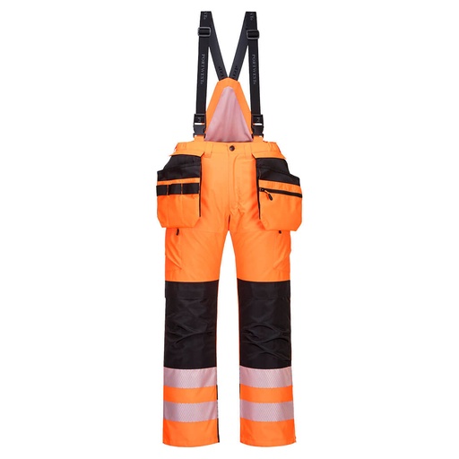 Pantalon d'hiver à bretelles haute visibilité PW3 – Portwest PW351