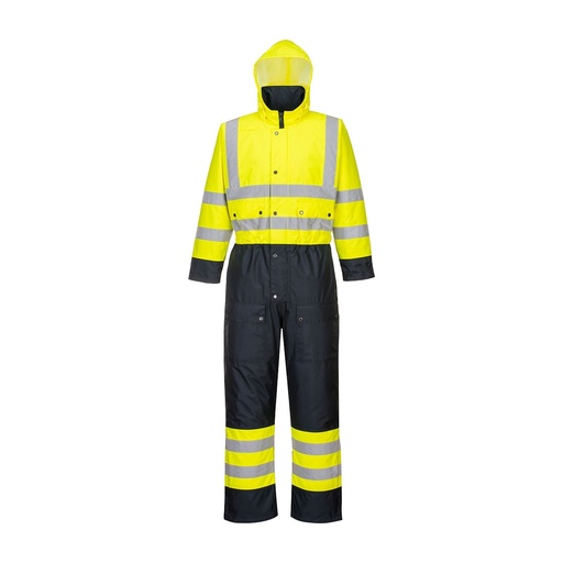 Combinaison haute visibilité matelassée bicolore – Portwest S485