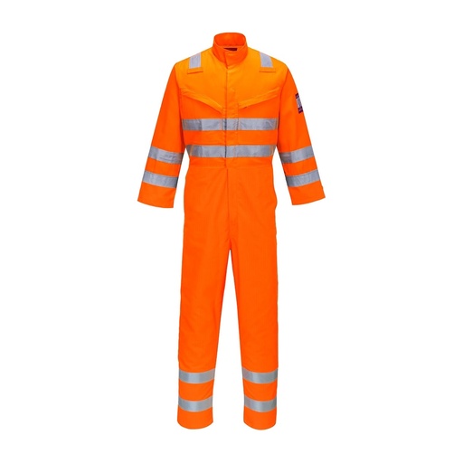 Combinaison ignifugée haute visibilité orange Modaflame RIS – Portwest MV91