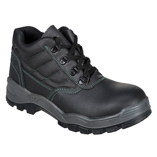 Brodequin de sécurité croûte de cuir acier S1 – Portwest FW21