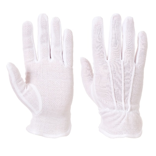 Gant Microdot coton picots PVC – lot de 12 paires – Portwest A080