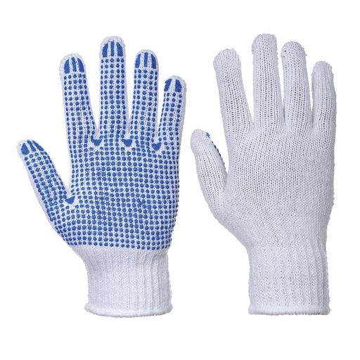 Gant tricot picots PVC léger – lot de 12 paires – Portwest A111