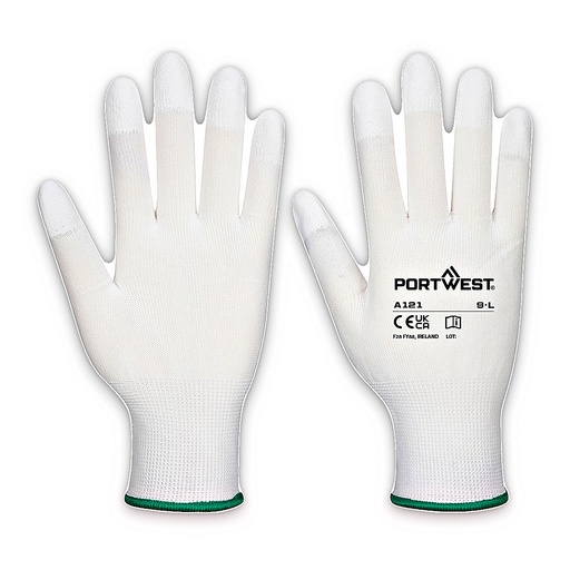 Gant bouts de doigts enduits PU – lot de 12 paires – Portwest A121