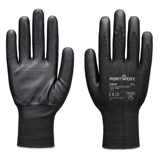 Gant nitrile tungstène anti-coupure F21 – Portwest A680