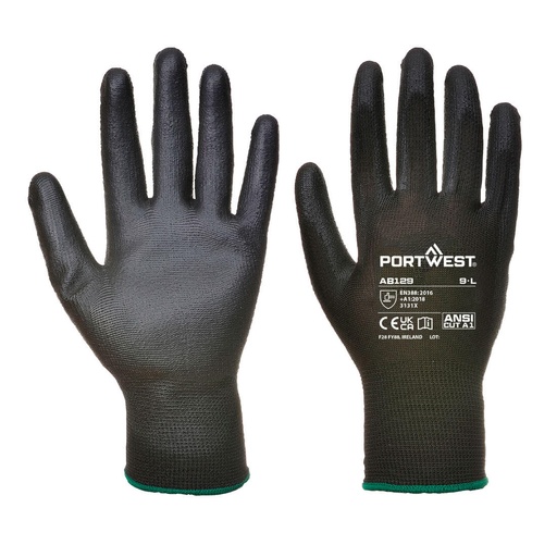 Gant paume PU – carton de 288 paires – Portwest AB129