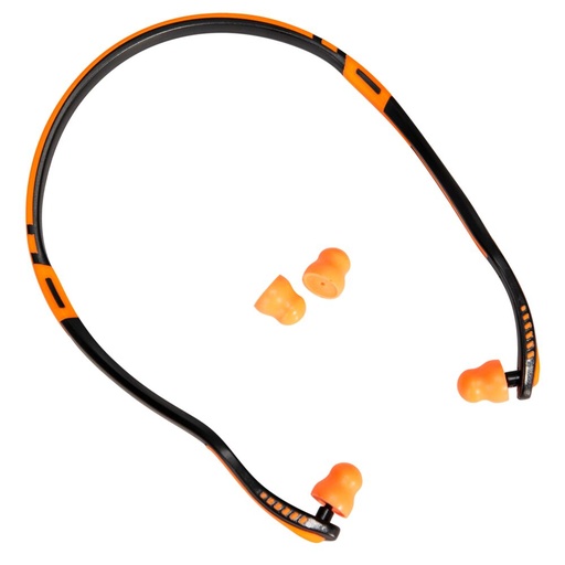[PW-EP11ORRTU] Bouchons d'oreille à arceau Easy Fit (+ 1 paire de rechange) – Portwest EP11
