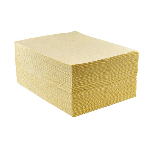[PW-SM80YERTU] Tapis absorbants chimiques – Portwest SM80