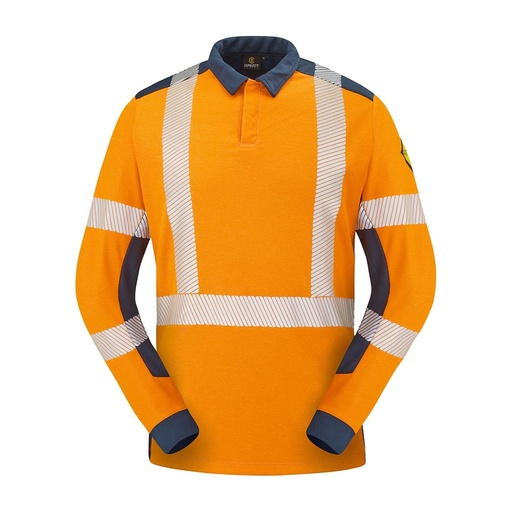 Polo multirisques haute visibilité Lapilli – Cepovett Safety 9T829162