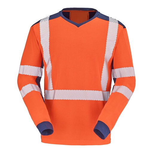 T-shirt manches longues haute visibilité Fluo Safe XP – Cepovett Safety 9T85