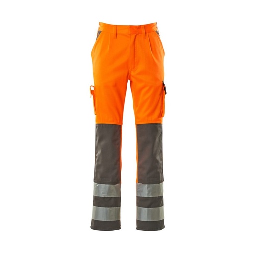 Pantalon haute visibilité à poches genouillères Olinda orange – Mascot 07179-860