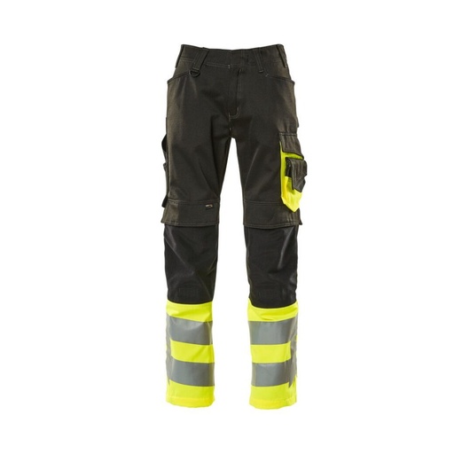 Pantalon haute visibilité classe 1 à poches genouillères Leeds – Mascot 15679-860