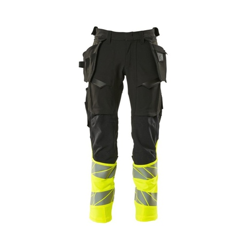 Pantalon haute visibilité classe 1 stretch à poches flottantes Accelerate Safe – Mascot 19131-711