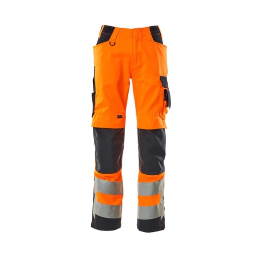 Pantalon haute visibilité bicolore à poches genouillères Safe Supreme – Mascot 20879-236