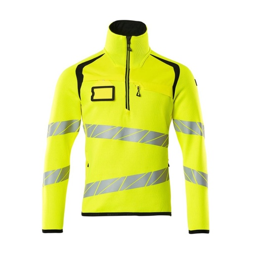 Pull demi-zippé haute visibilité classe 2 Accelerate Safe – Mascot 19005-351