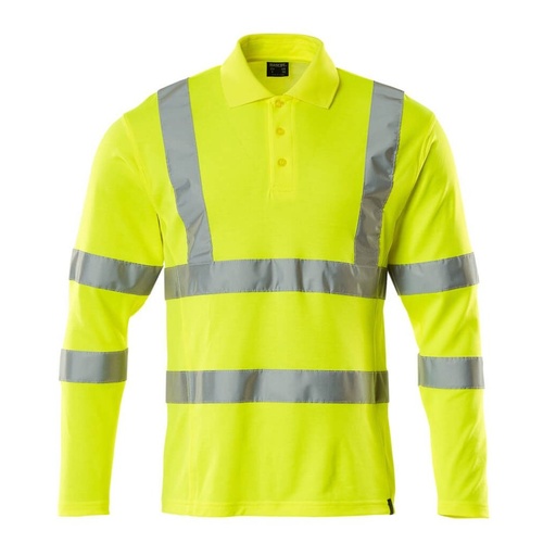 Polo manches longues haute visibilité classe 3 Safe Classic – Mascot 18283-995