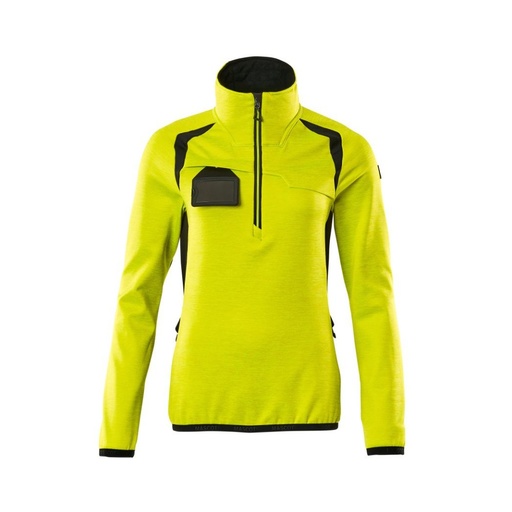 Pull polaire demi-zippé femme bicolore Accelerate Safe – Mascot 19353-316