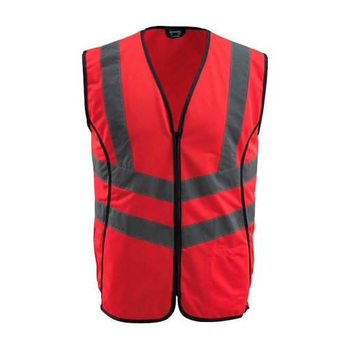 Gilet de signalisation zippé haute visibilité classe 2 Wingate 160 g/m² – Mascot 50145-982