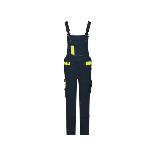 Cotte à bretelles stretch à détails fluo Ulsan Logix – Dassy 400166