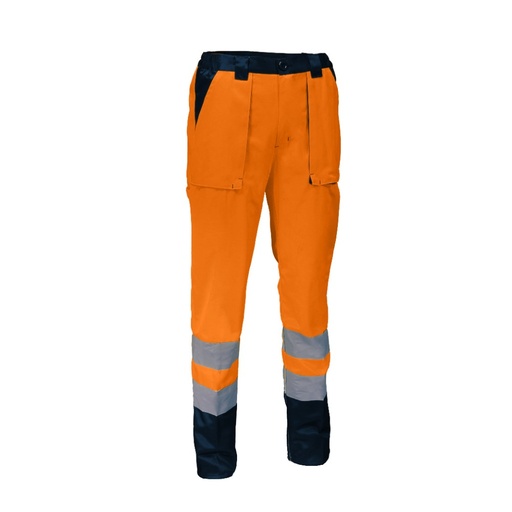 Pantalon haute visibilité classe 2 orange/marine – Singer PUMO