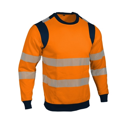 Sweat-shirt haute visibilité classe 3 orange – Singer SWITO