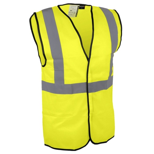 Gilet haute visibilité 3 bandes jaune – Singer VPLGILJ