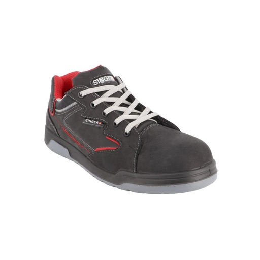 Chaussure de sécurité basse S3 SRC nubuck noir – Singer BERGAM