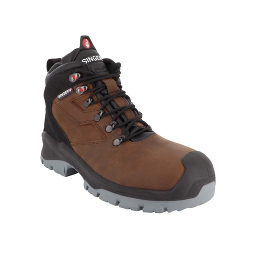 Chaussure de sécurité haute imperméable S3 WR nubuck – Singer ABYSS