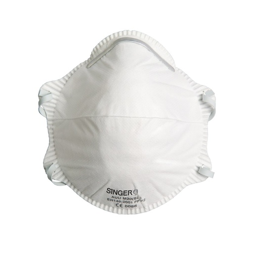 [SI-AUUM20SL] Demi-masque classique, FFP2 NR D (boîte de 20 pièces) – Singer AUUM20SL