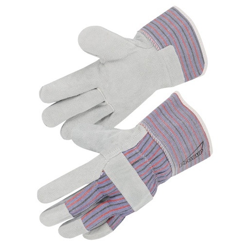 [SI-501ORD] Gant type "docker", paume croûte de bovin (lot de 10 paires) – Singer 501ORD