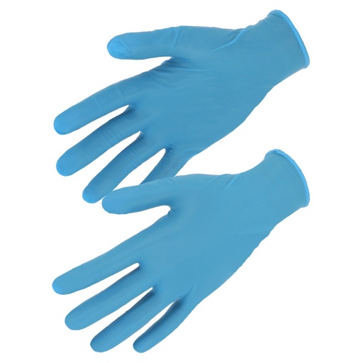 Gant nitrile, AQL 1,5 bleu (boîte de 100 gants) – Singer AUU4000