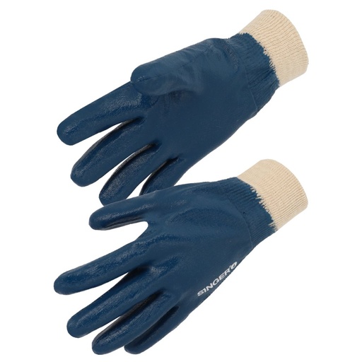 Gant nitrile, tout enduit (lot de 10 paires) – Singer NBR227