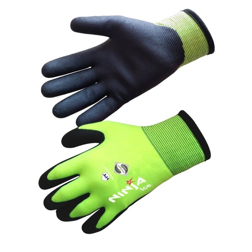 Gant spécial froid NINJA® ICE double couche, version haute visibilité (lot de 5 paires) – Singer NI00HV