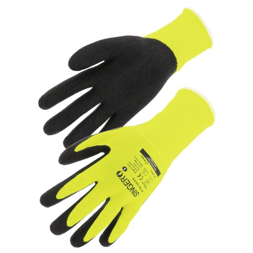 Gant latex, support polyester (lot de 10 paires) – Singer NYM15HVG