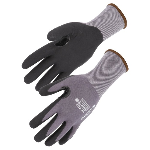 Gant nitrile mousse, sans picots (lot de 10 paires) – Singer NYMFOR03