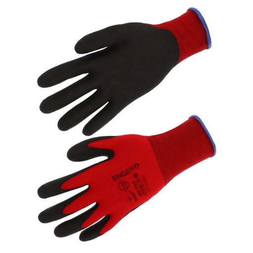 Gant P.V.C C.F.T, support polyamide sans couture (lot de 10 paires) – Singer NYMR15CFTN