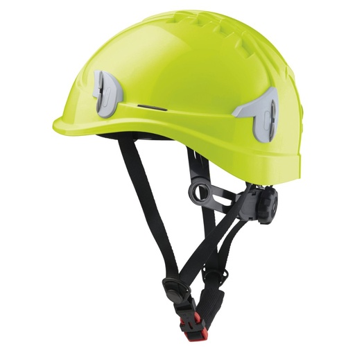 [SI-ALPINHV] Casque monteur ventilé avec attaches pour lampe frontale jaune fluo – Singer ALPINHV