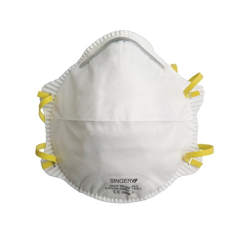 [SI-AUUM10SL] Demi-masque classique, FFP1 NR D (boîte de 20 pièces) – Singer AUUM10SL