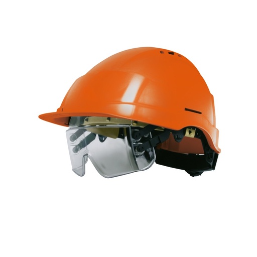 [SI-CASIRISOR2] Casque IRIS2 avec lunettes intégrées orange – Singer CASIRISOR2