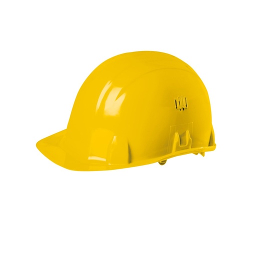 [SI-CASJAUNE] Casque de chantier en polyéthylène jaune – Singer CASJAUNE