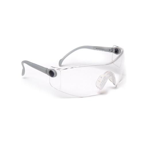 [SI-EVASAND] Lunettes à branches réglables, oculaire pivotant incolore gris – Singer EVASAND
