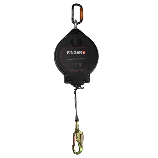 [SI-ARAWEB100] Antichute à rappel automatique à sangle polyester rétractable – Singer ARAWEB100