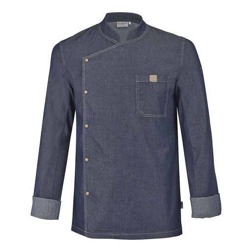 Veste de cuisine homme en jean Broca