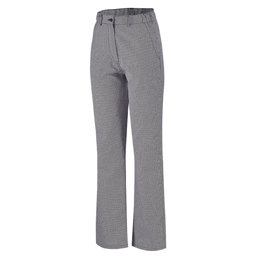Pantalon de cuisine femme pied-de-poule Héléna